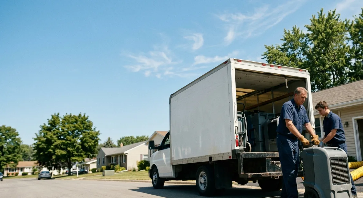 Water Damage Cleanup in Bruceville, IN near me